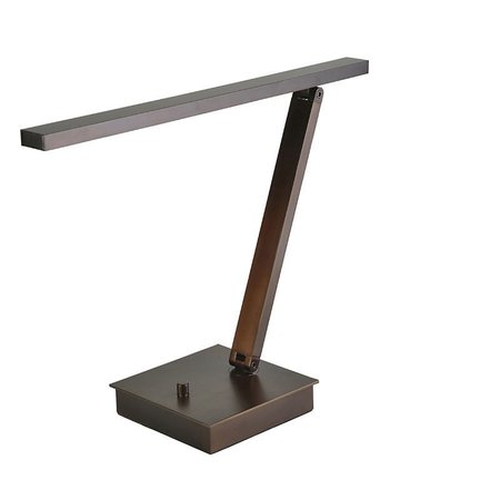 ACCESS LIGHTING TaskWerx, LED Table Lamp, Bronze Finish, Acrylic 72006LEDD-BRZ
